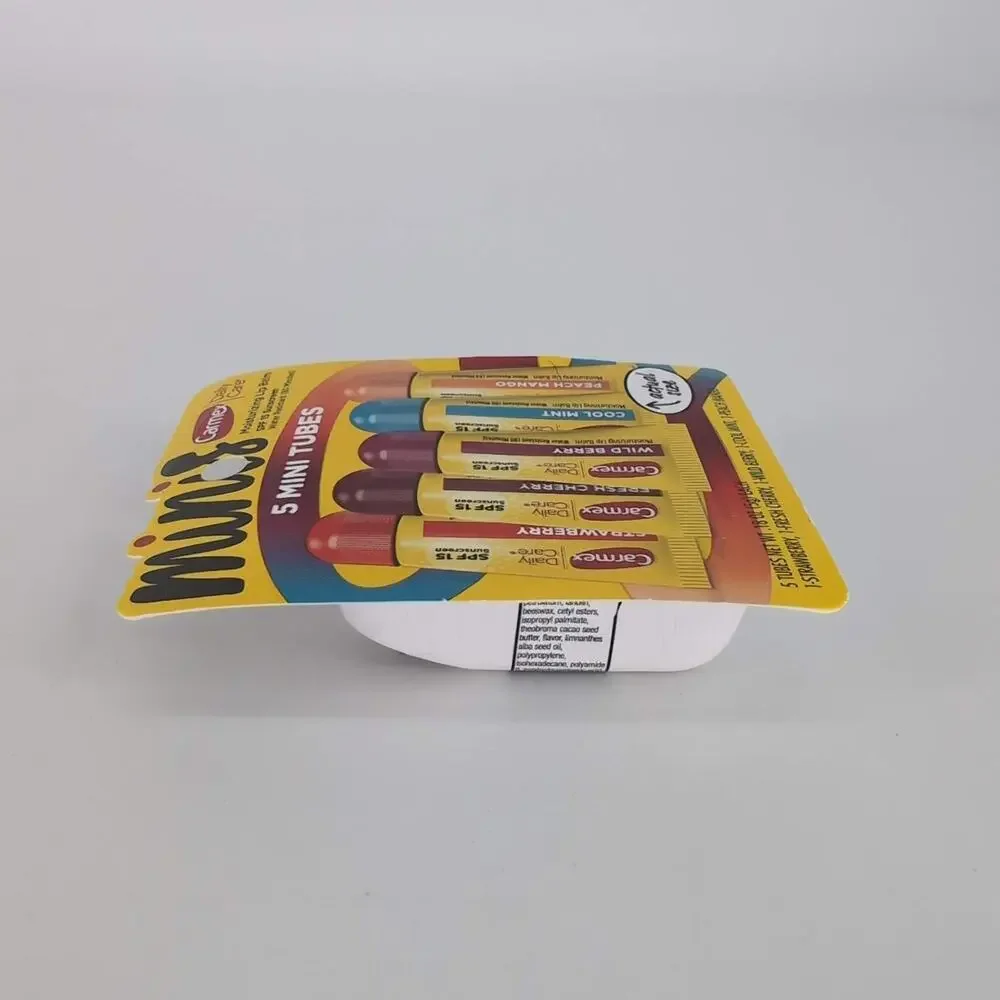Carmex Daily Care Minis Moisturizing Lip Balm Tubes with SPF 15 - Set of 5 - New